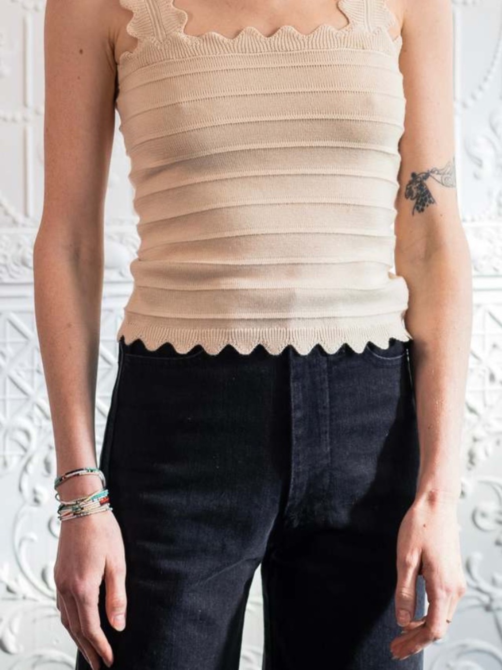 MICAELA GREG The Seamed Jean in Faded Black Fall Winter 2021 Size M - Picture 6 of 16